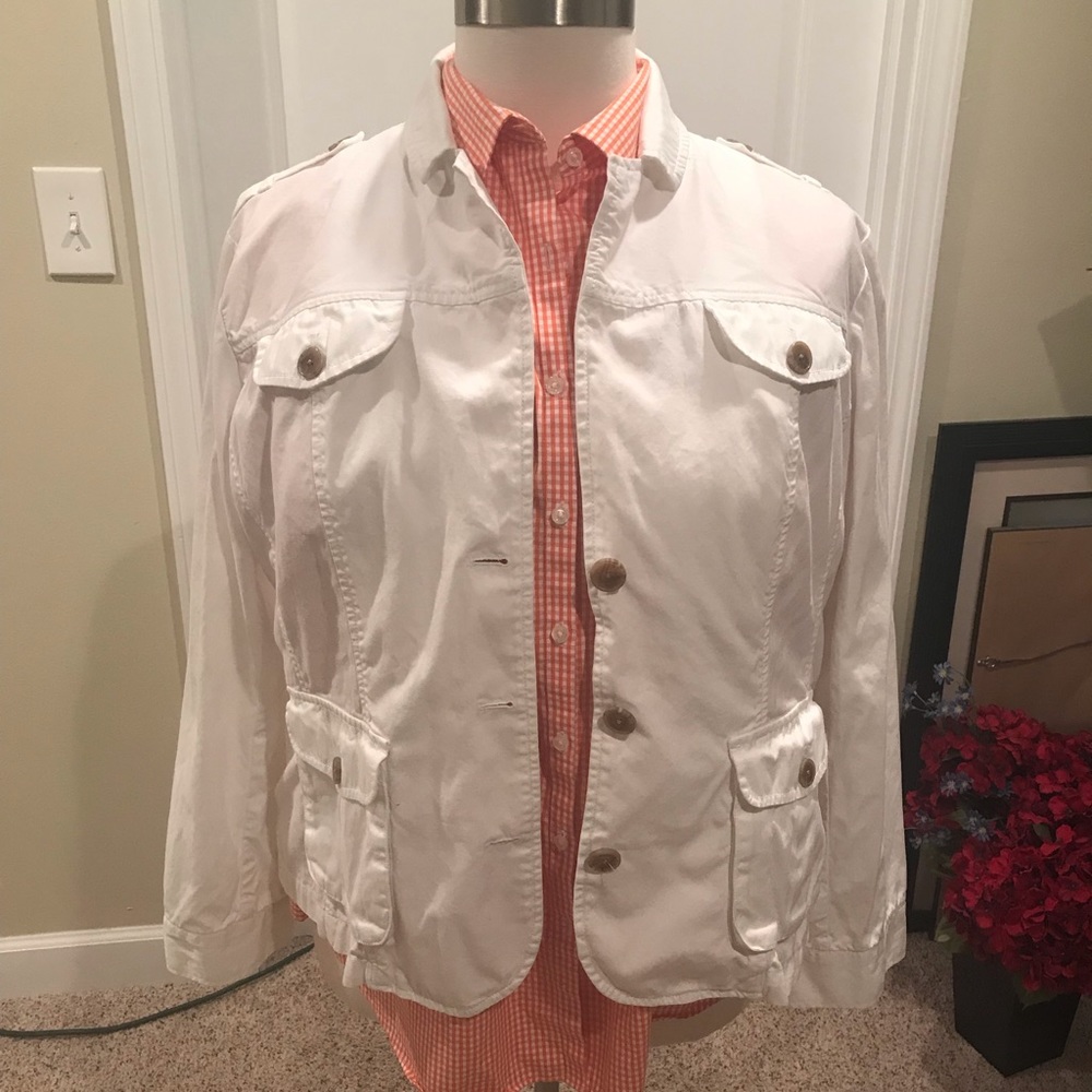 Lands End cotton jacket